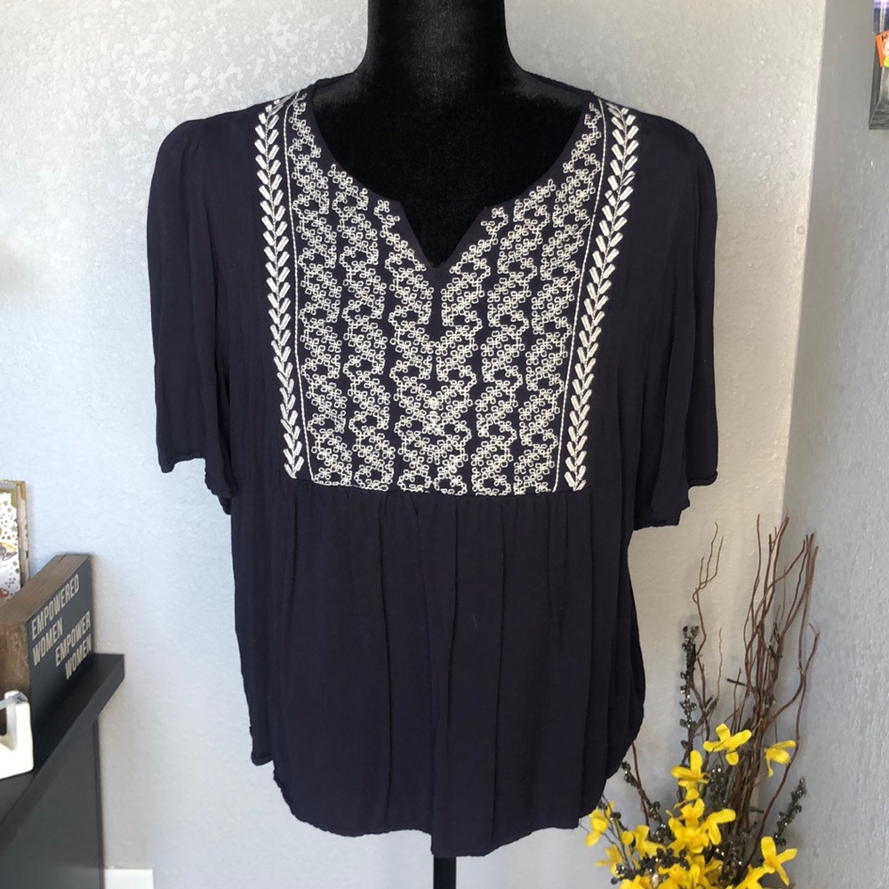 Homebody Blue Blouse